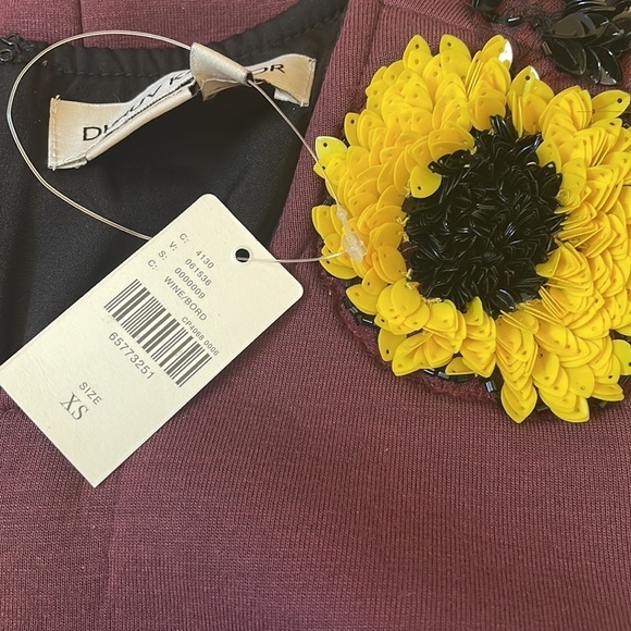 NWT Anthropologie sequined shift mini dress size XS Dhruv Kapoor for Anthro New - Picture 7 of 7